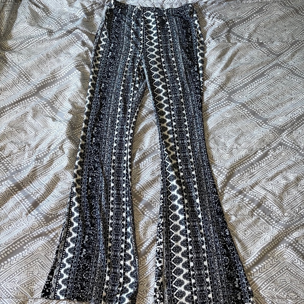 Flared hippy pants